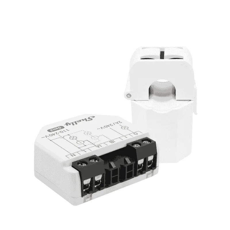 Shelly EM Gen3, Contor Smart de Energie 2 Canale, cu Releu