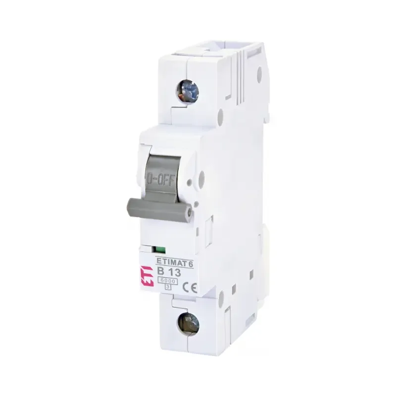 Siguranță automată AC 1P 13A B 6kA ETIMAT 6 ETI